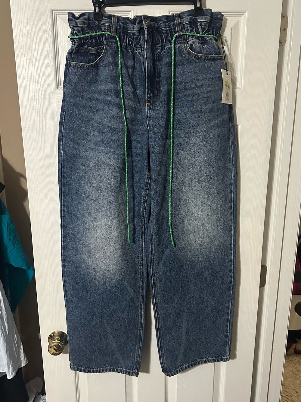 KBB Paperbag Waist Jeans Size 10